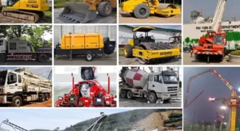 Tư vấn, cung cấp máy móc thi công cơ giới