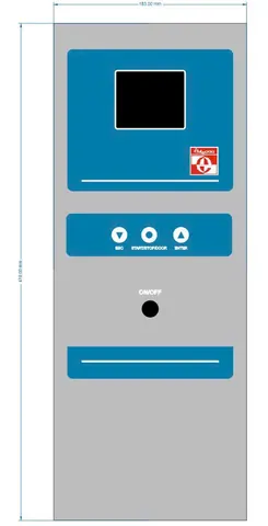 Decal mặt máy