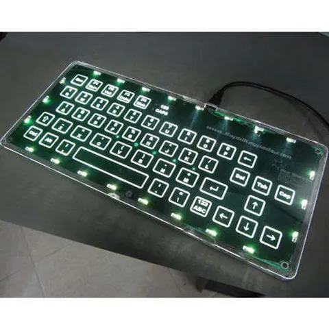 Phím màng có đèn nền LED (Backlit)