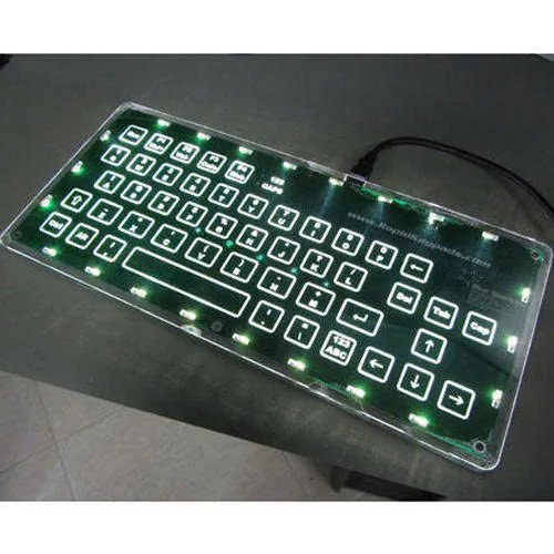 Phím màng có đèn nền LED (Backlit)