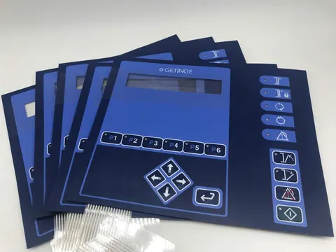Phím màng có cửa sổ hiển thị LCD